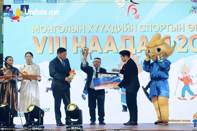Орхон аймгийн баг тамирчид Монголын хүүхдийн спортын өвлийн VIII наадамд II байрт орлоо