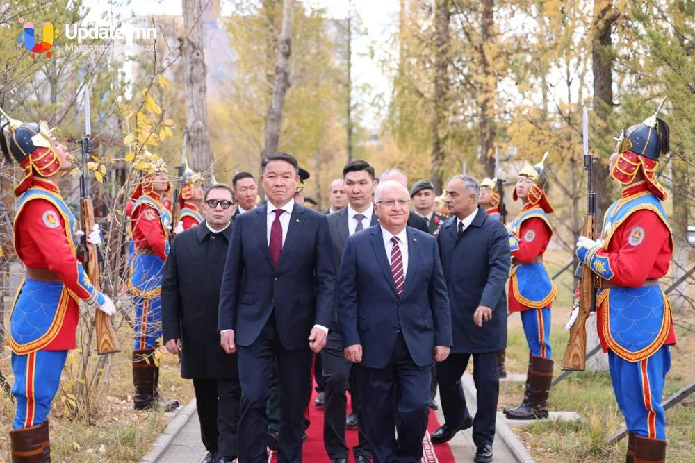 БҮГД НАЙРАМДАХ ТУРК УЛСЫН ҮНДЭСНИЙ БАТЛАН ХАМГААЛАХЫН САЙД ЯШАР ГҮЛЭР МОНГОЛ УЛСАД АЙЛЧИЛЖ БАЙНА